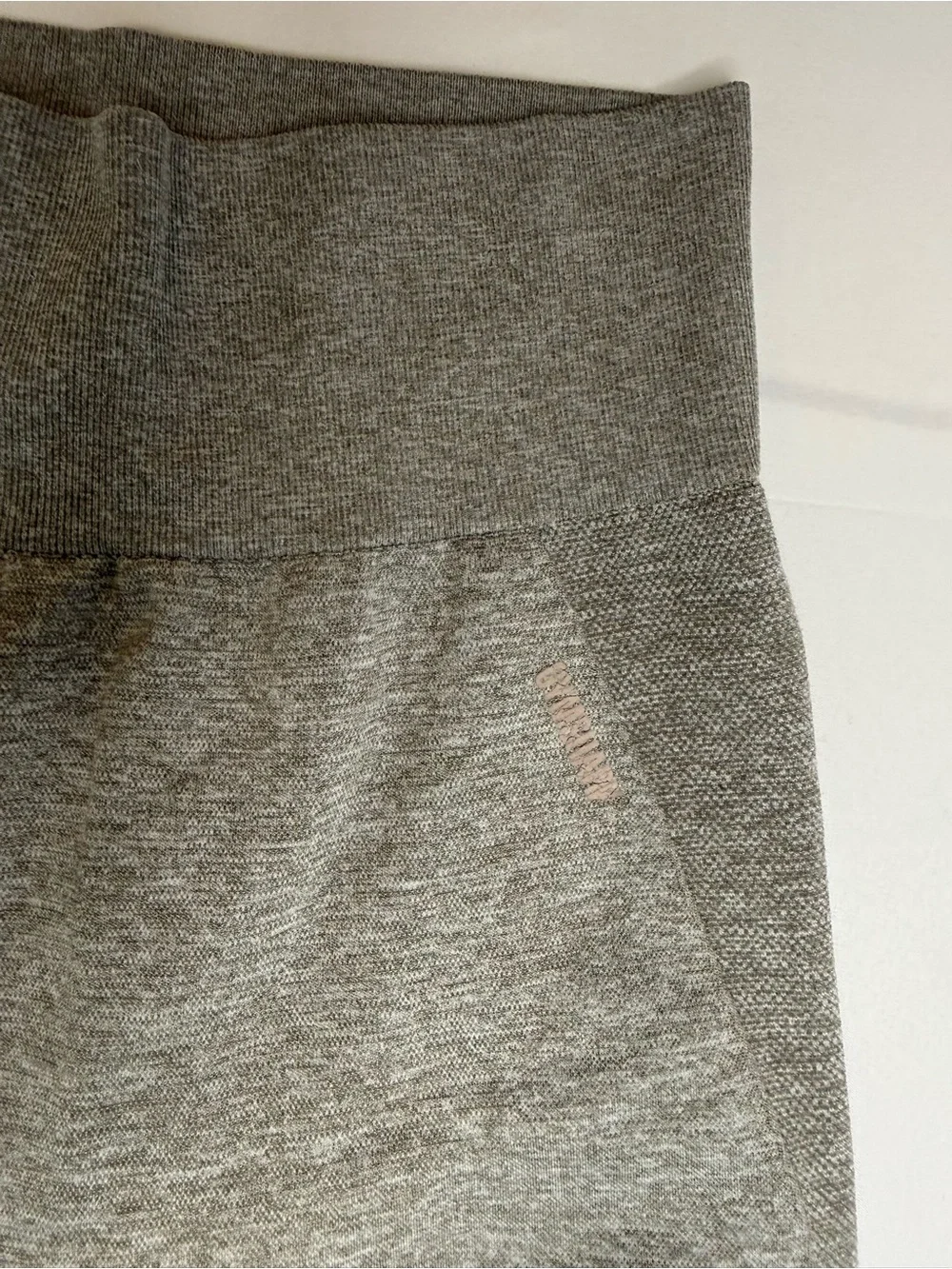Gymshark Gray Marl Seamless High Waisted Leggings Women’s Size S 26” Inseam